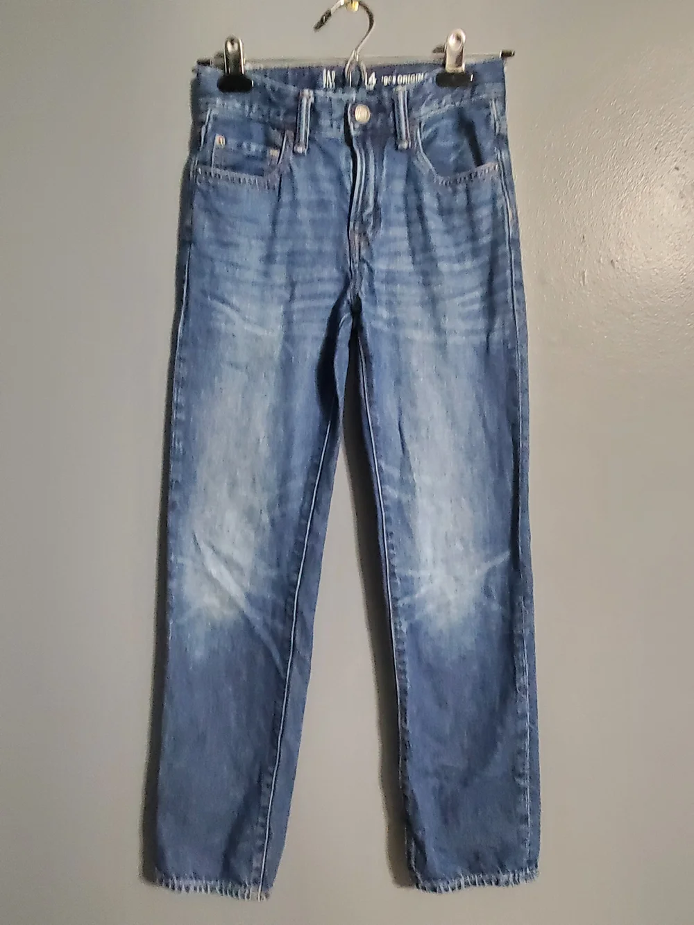 GAP 90s Original Straight Boy's Jeans Size 14 SLIM